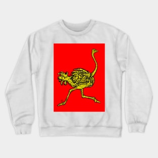 RUNNING OSTRICH .3 Crewneck Sweatshirt